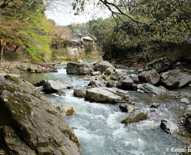 Settsukyo Park (Osaka), Gorges of the Akuta River
