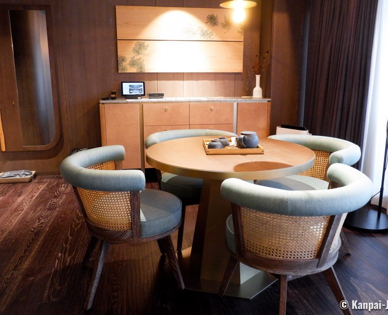 Good Nature Hotel (Kyoto), Lounge side of the luxury Higashiyama Terrace Suite