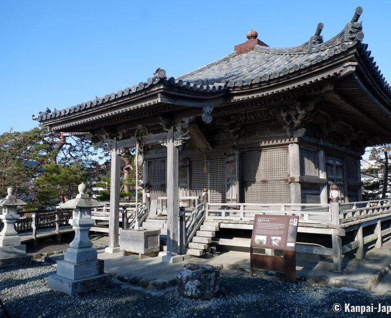 Matsushima, Pavilion of the Godaido temple