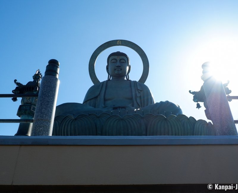 Takaoka (Toyama), Buddha Amida bronze statue in Daibutsu-ji temple Takaoka (Toyama), Buddha Amida bronze statue in Daibutsu-ji temple
