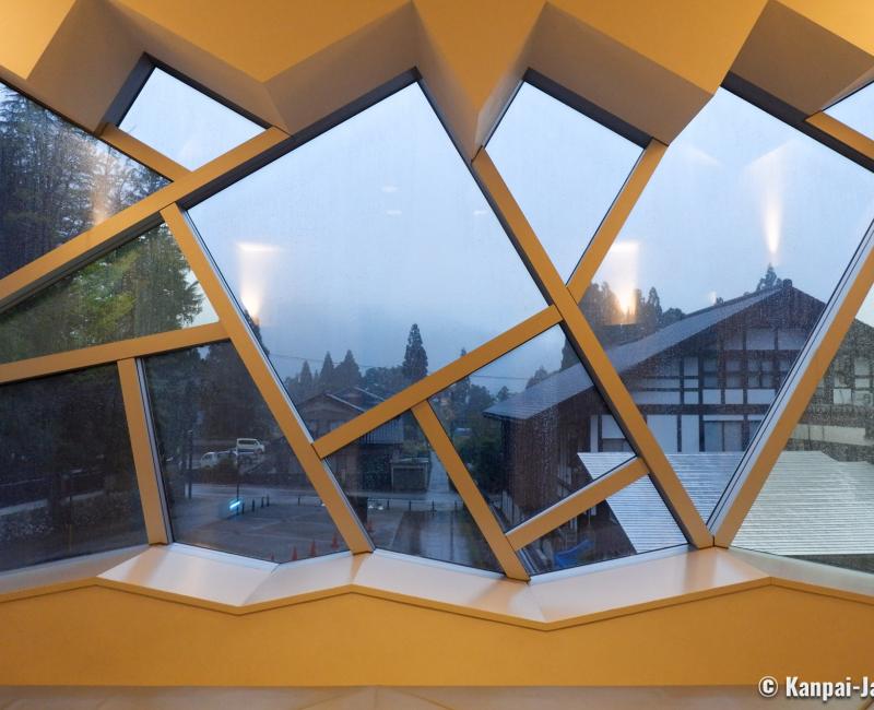 Tateyama Museum of Toyama, View from inside the main building Tenji-kan 