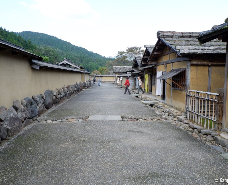 Ichijodani Asakura Clan Ruins (Fukui), Reconstructed street
