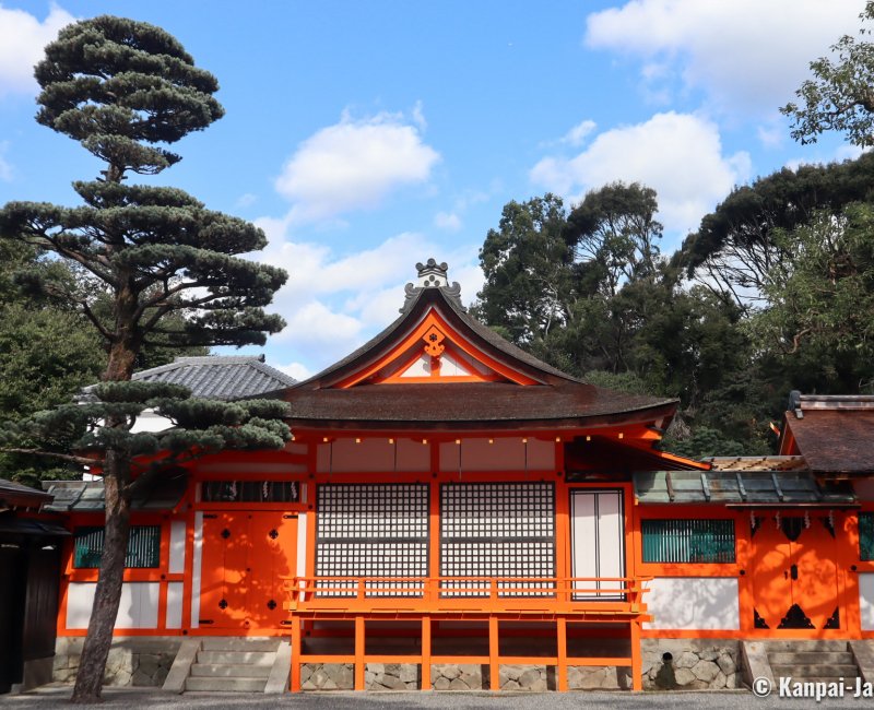 Yoshida-jinja (Kyoto), Honden main hall Yoshida-jinja (Kyoto), Honden main hall