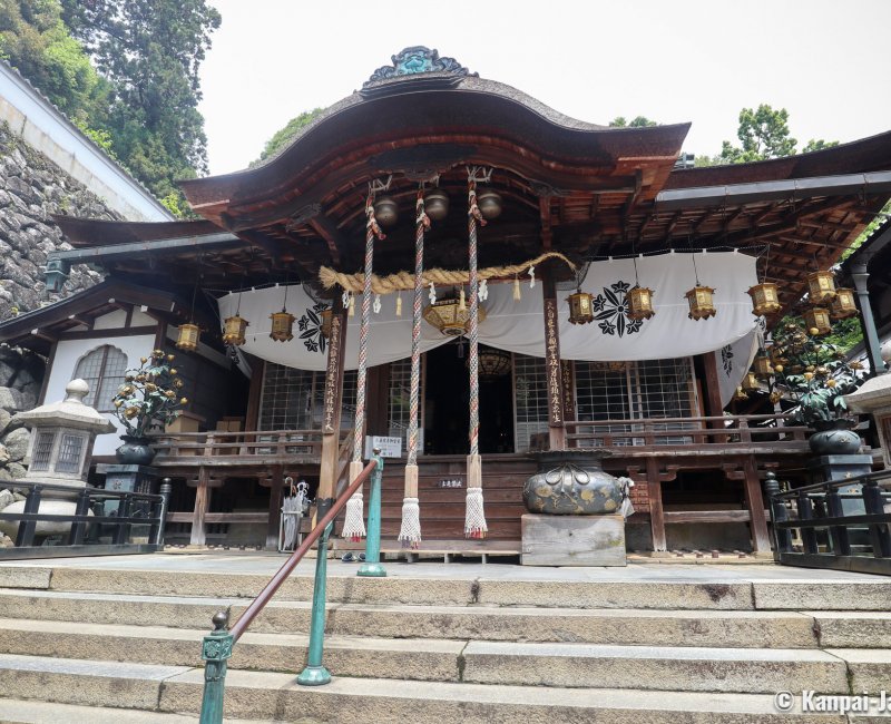 Hozan-ji (Nara), Haiden pavilion Hozan-ji (Nara), Haiden pavilion