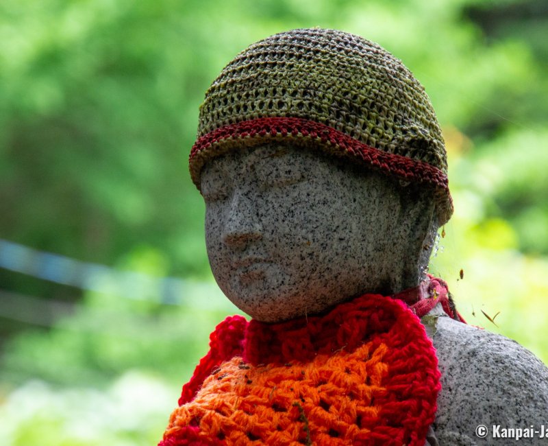 Hozan-ji (Nara), Jizo statue at the temple Hozan-ji (Nara), Jizo statue at the temple