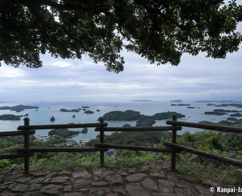 Kujukushima Islands, View on the archipelago from Ishidake Observatory 2