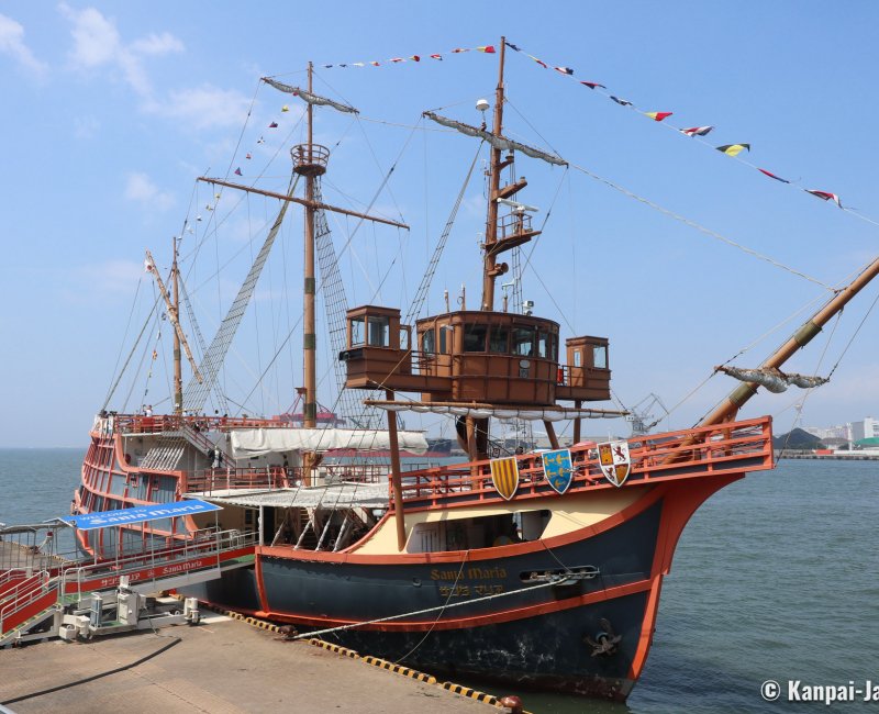 Tempozan (Osaka), Santa Maria cruise ship Tempozan (Osaka), Santa Maria cruise ship
