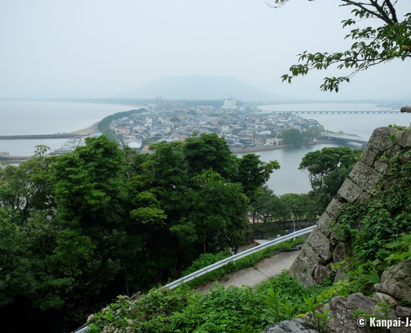 Karatsu (Saga, Kyushu), View on the bay from the castle Karatsu (Saga, Kyushu), View on the bay from the castle