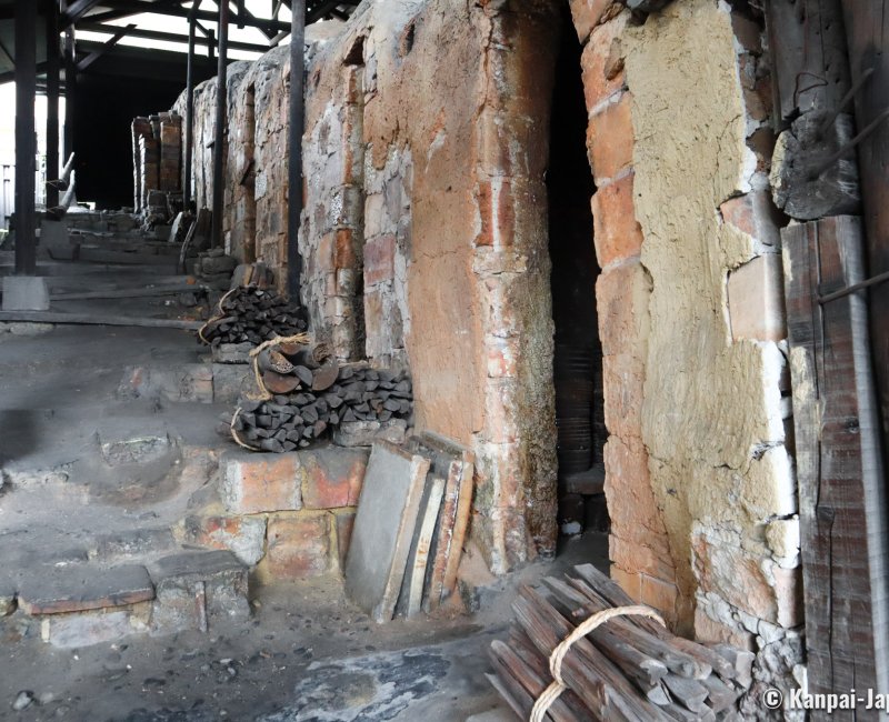 Kawai Kanjiro’s House (Kyoto), Old kilns at the workshop Kawai Kanjiro’s House (Kyoto), Old kilns at the workshop