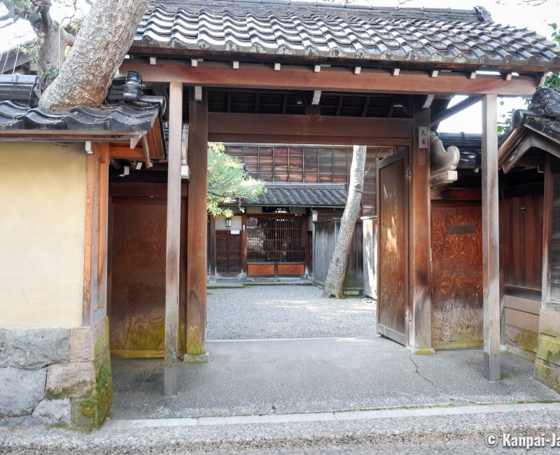 Nagamachi (Kanazawa), Entrance of the Bukuyashiki Oya-ke samurai residence