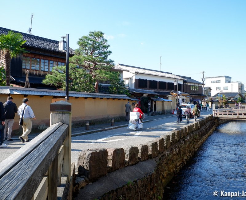 Nagamachi (Kanazawa), Samurai district on the bank of the former Onosho waterway