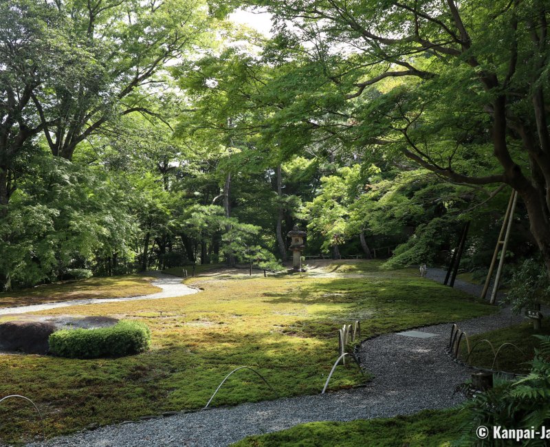 Yoshiki-en (Nara), Moss garden Yoshiki-en (Nara), Moss garden