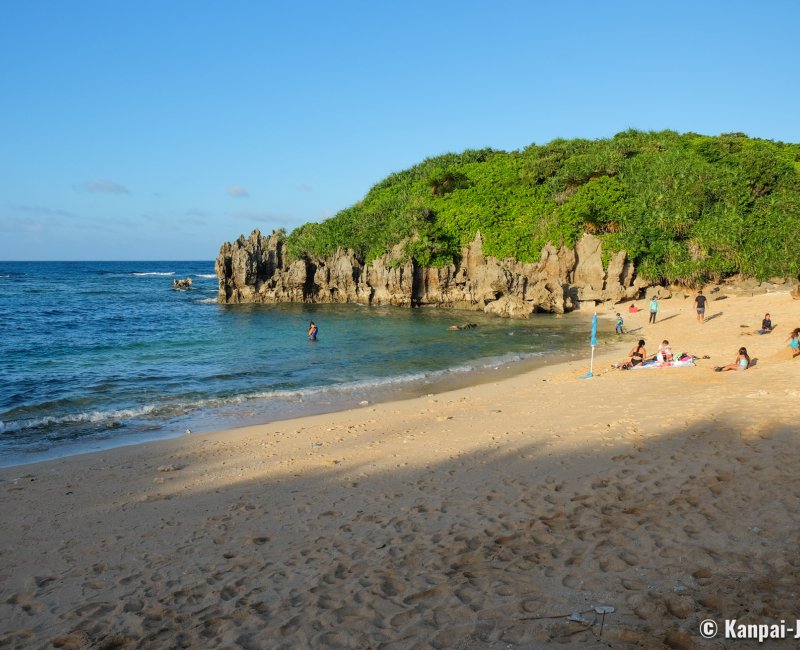 Okinawa Honto, Beach on Kourijima Island Okinawa Honto, Beach on Kourijima Island