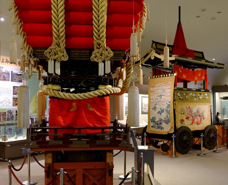 Daisen Park (Sakai, Osaka), Festival floats at Sakai City Museum Daisen Park (Sakai, Osaka), Festival floats at Sakai City Museum