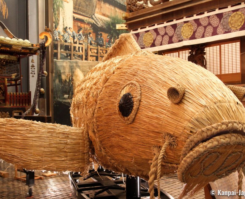 Sawara (Katori, Chiba), Decoration of the Sawara Matsuri at the Daishi Kaikan Museum Sawara (Katori, Chiba), Decoration of the Sawara Matsuri at the Daishi Kaikan Museum