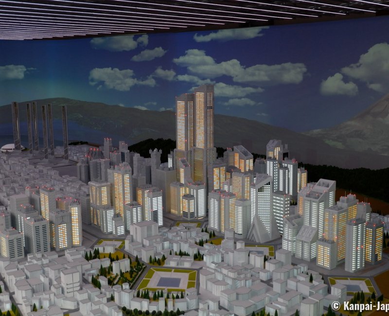 Small Worlds Tokyo (Odaiba), Miniature Evangelion world and Tokyo-3