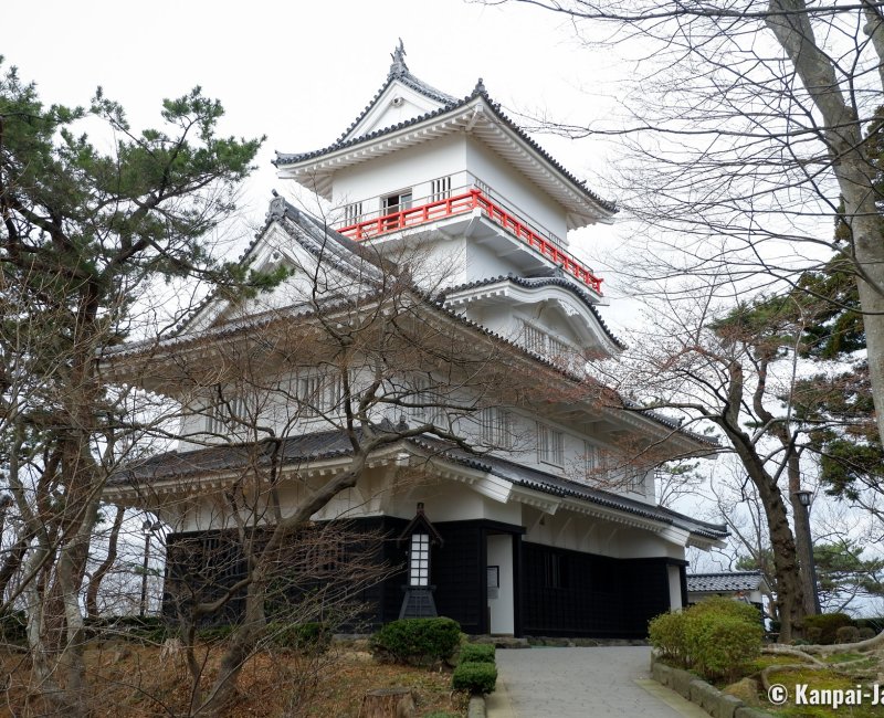 Akita, Kubota Castle turret in Senshu Park 