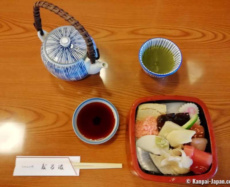 Daruma Ryori-ten (Odawara), Example of a lunch course
