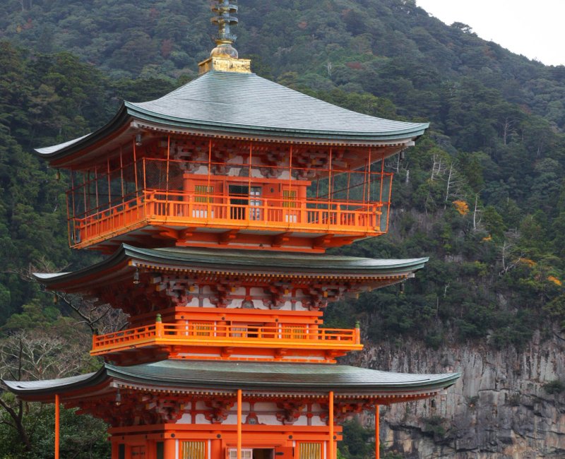  Kumano Nachi Taisha, Seiganto-ji Pagoda
