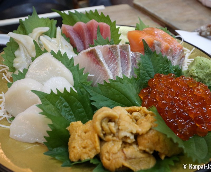 Ebisu Yokocho (Shibuya), Fish sashimi plate to share