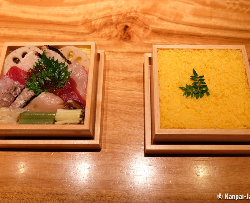 Kibizen (Okayama), Kakushi-zushi bento box Kibizen (Okayama), Kakushi-zushi bento box