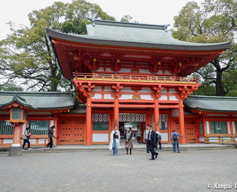 Hikawa-jinja (Saitama), Romon gate Hikawa-jinja (Saitama), Romon gate