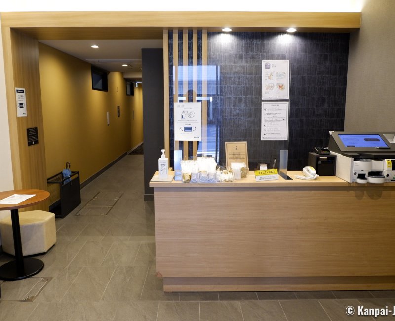 M's Hotel Gojo Naginatagiri (Kyoto), Hotel reception