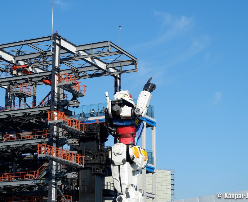 Yamashita Park (Yokohama), Giant Gundam mecha Yamashita Park (Yokohama), Giant Gundam mecha