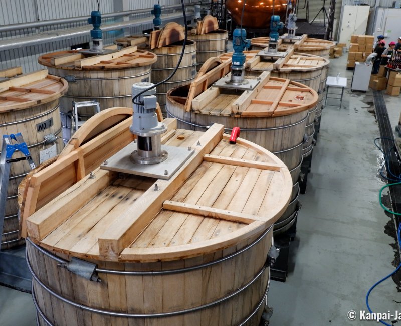 Venture Chichibu Distillery, Ichiro's Malt whiskey fermentation casks