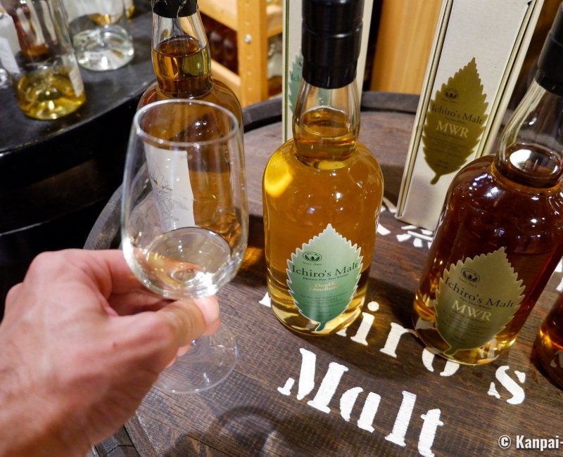 Venture Chichibu Distillery, Tasting of Ichiro's Malt whiskey