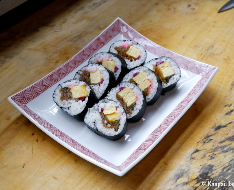 Easy Kappa Maki Recipe (Japanese Cucumber Sushi Roll) - Chef JA Cooks