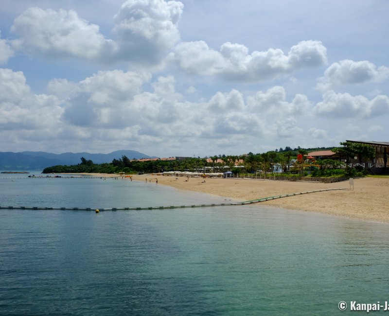 Fusaki Beach (Ishigaki), Supervised swimming area at the Fusaki Beach Resort Hotel & Villas