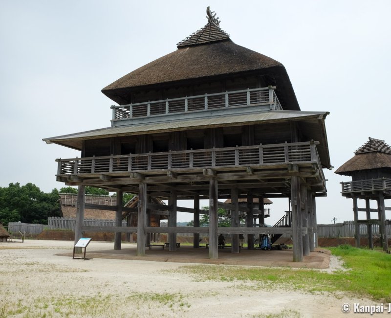 Yoshinogari Historical Park (Kanzaki, Saga), Reconstitution of the Yayoi period's main shrine Yoshinogari Historical Park (Kanzaki, Saga), Reconstitution of the Yayoi period's main shrine