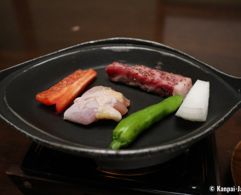 Yufuin Baien Garden Resort, Kaiseki dinner at the ryokan 4