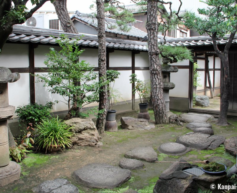 Ohashi House (Kurashiki), Inner garden of the traditional residence