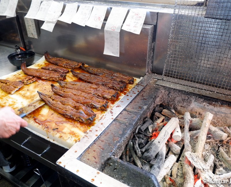 Sumibiyaki Unagi Higashiyama Bussan (Shima), Eel fillets cooked on charcoal Sumibiyaki Unagi Higashiyama Bussan (Shima), Eel fillets cooked on charcoal