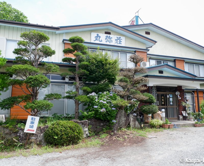 Maruyaso (Kawaguchiko), Entrance of the guesthouse