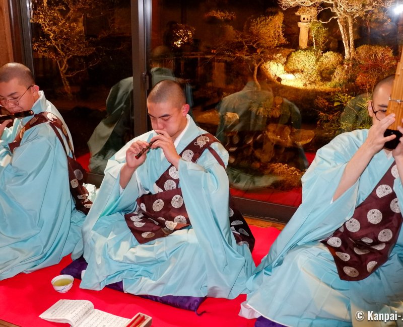 Kakurinbo (Minobu, Mount Fuji), Gagaku music performance Kakurinbo (Minobu, Mount Fuji), Gagaku music performance