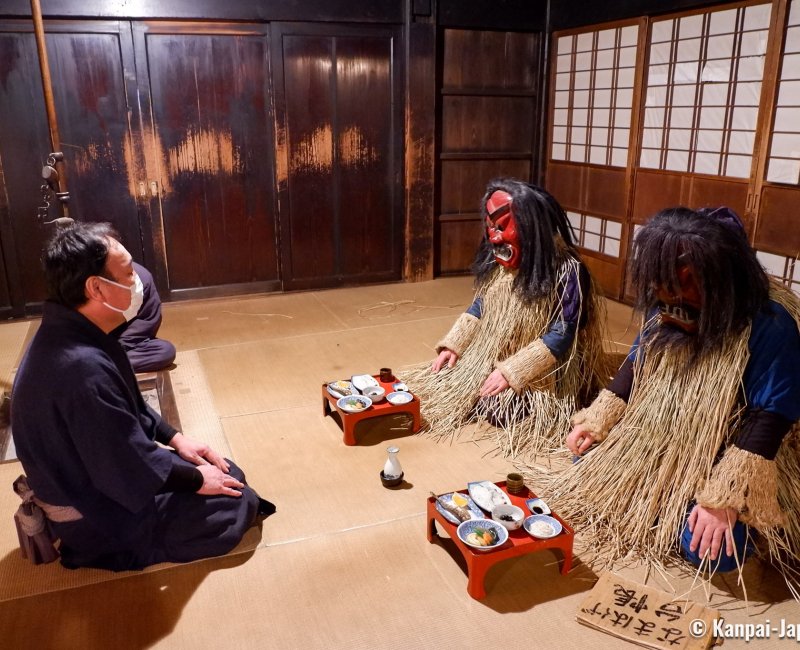 Oga Peninsula (Akita), Namahage performance at the Oga Shinzan Folklore Museum