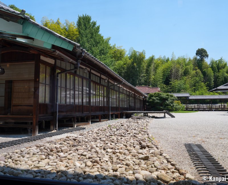 Kosho-ji (Nagoya), View on Fumon garden and Chikusui-tei tea room Kosho-ji (Nagoya), View on Fumon garden and Chikusui-tei tea room
