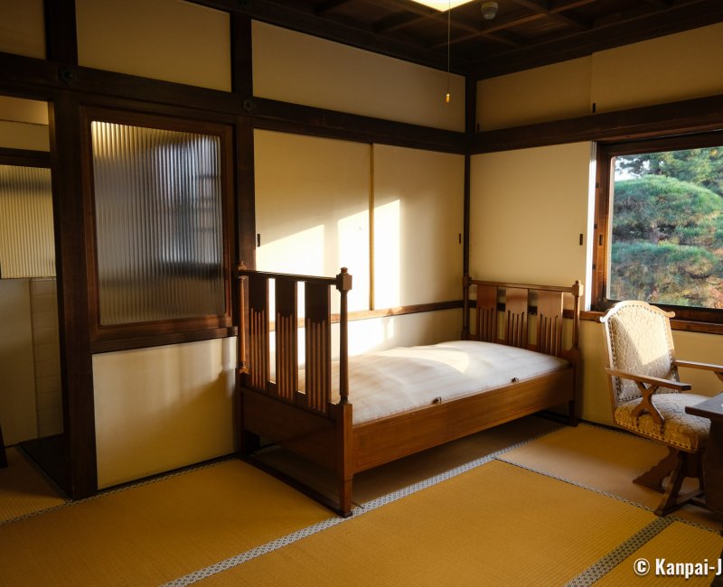 Edo-Tokyo Open-Air Architectural Museum, A bedroom in the Hachirouemon Mitsui Residence (1952)