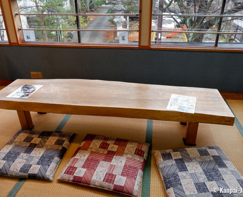 Shokudo Inaho (Kakunodate), Tatami seating in the restaurant