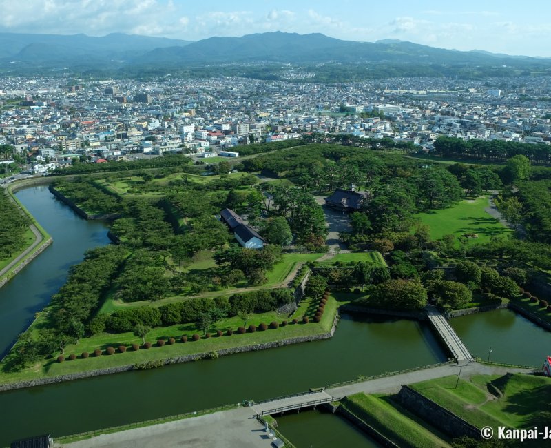 Hakodate (Hokkaido), View on Goryokaku fort in September Hakodate (Hokkaido), View on Goryokaku fort in September