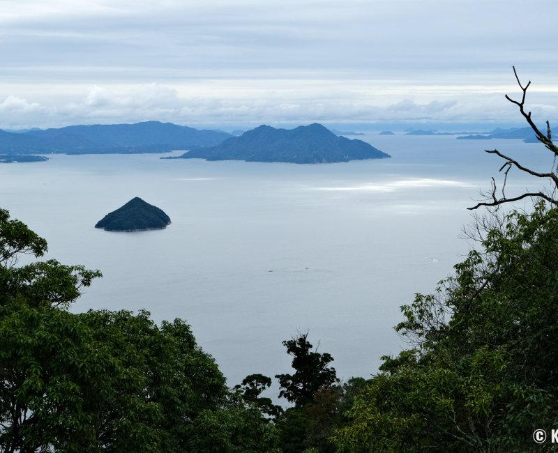 Mount Misen (Miyajima), View on the Seto Inland Sea
