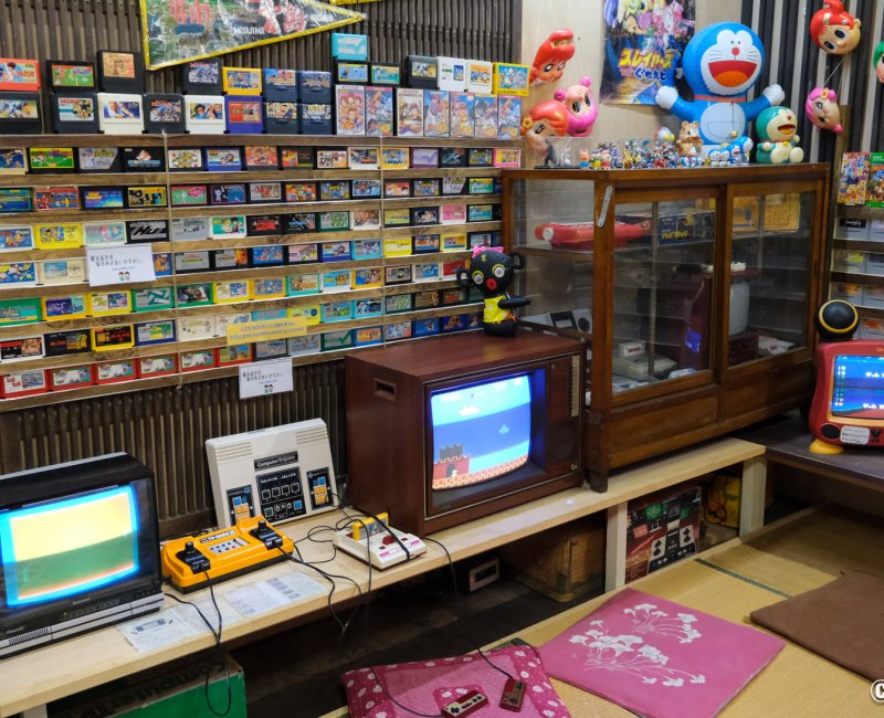 Takayama Showa-kan (Hida-Takayama), Vintage video games exhibition