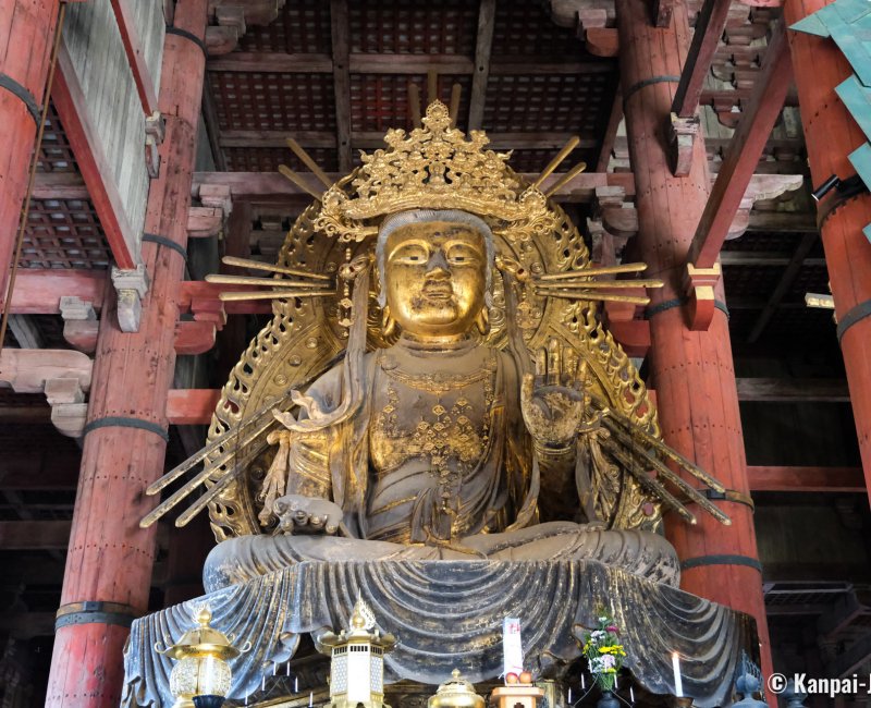 Nara, Kokuzo Bosatsu statue in Todai-ji temple