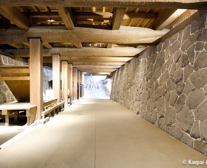 Kumamoto Castle, Underground passageway Kuragari Tsuro