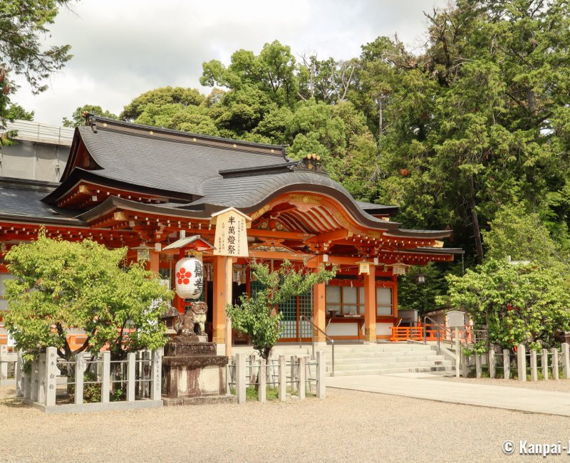Nagaokakyo (Kyoto), Shaden main hall of Nagaoka Tenmangu shrine