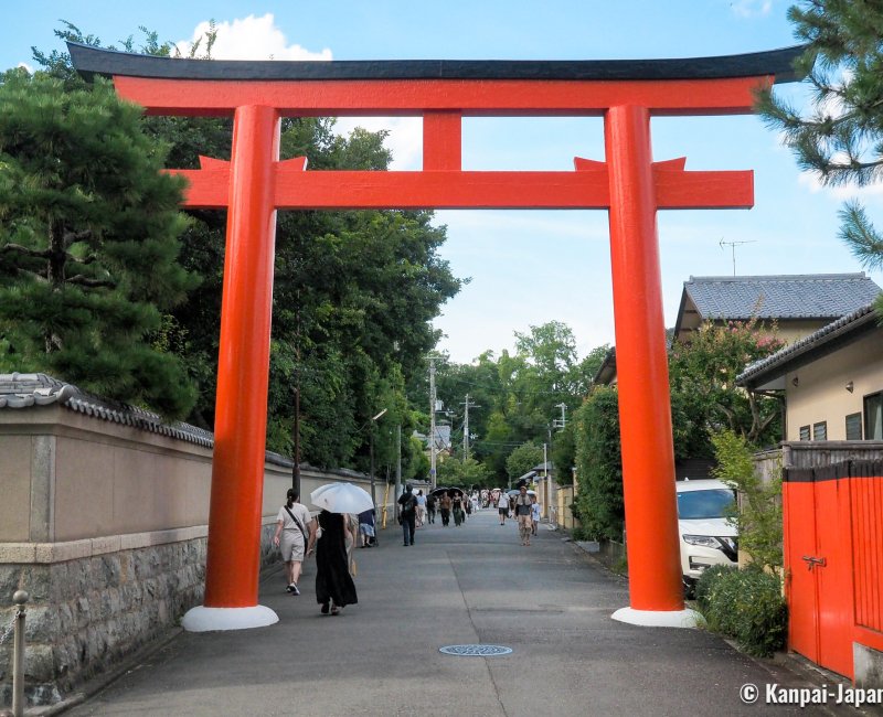 Summer Heat in Japan, Visit at Kyoto's Shimogamo shrine in the morning Summer Heat in Japan, Visit at Kyoto's Shimogamo shrine in the morning