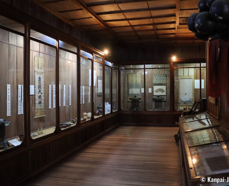 Toyokuni-jinja (Kyoto), Exhibition inside Homotsukan treasure hall Toyokuni-jinja (Kyoto), Exhibition inside Homotsukan treasure hall
